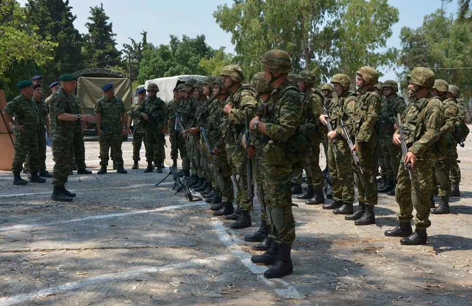 O Γενικός Επιθεωρητής του Στρατού στο νησί της Ρόδου (Εικόνες)